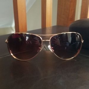 Michael Kors Gold Aviators